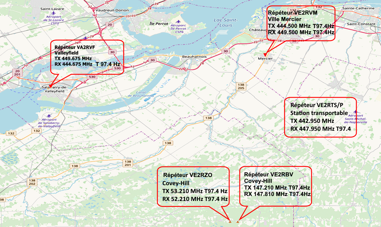 carte emplacement